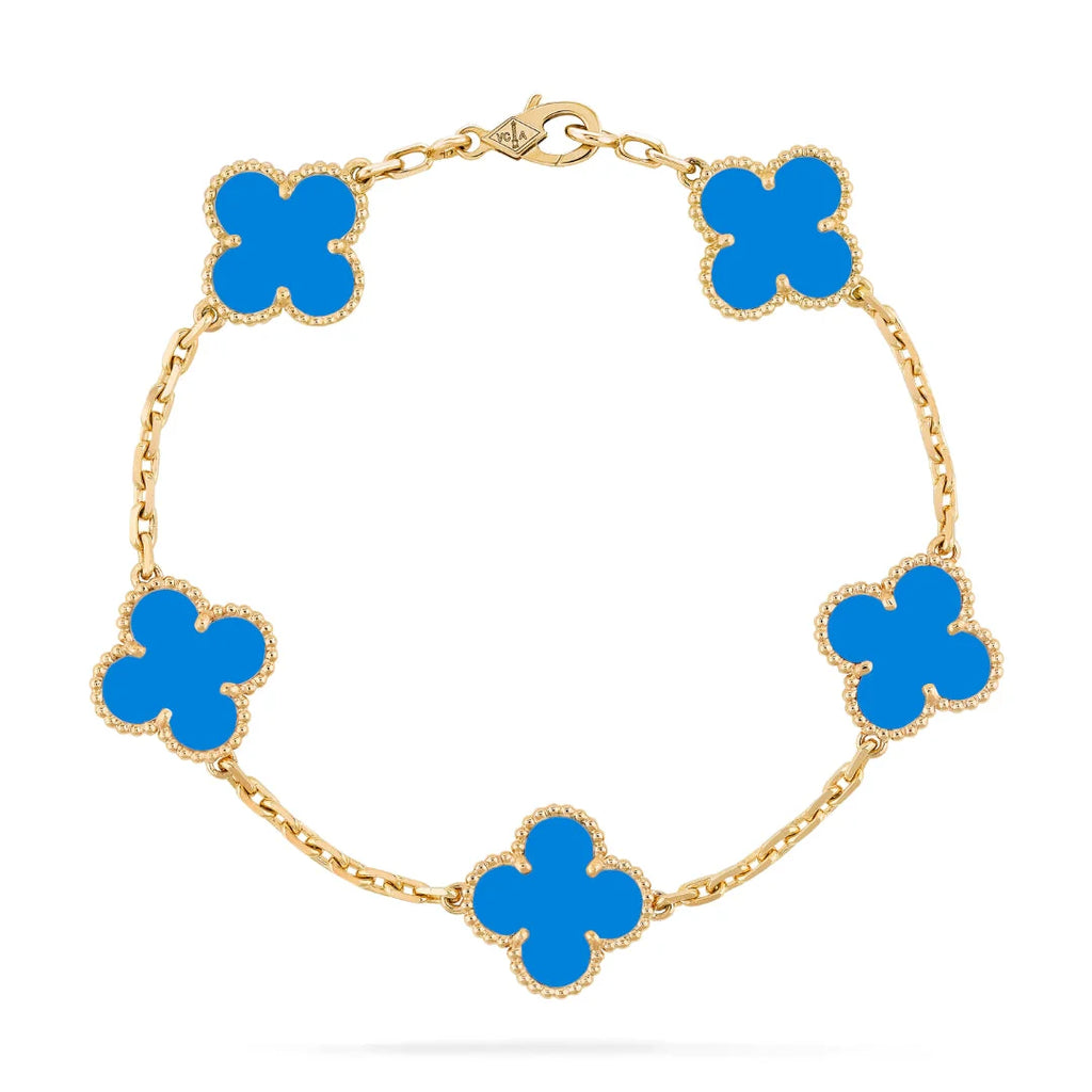 CLOVER Blue Bracelet