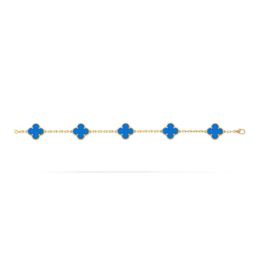 CLOVER Blue Bracelet