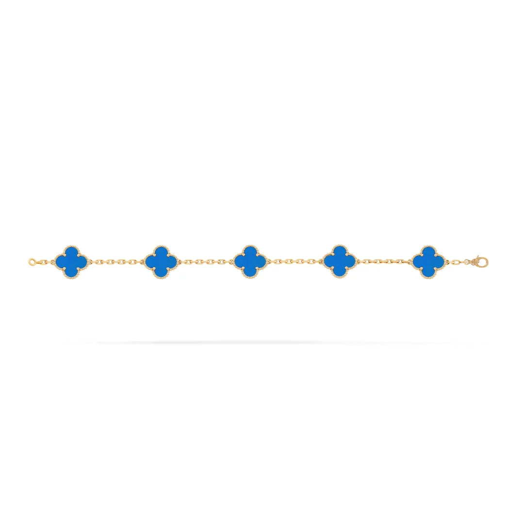 CLOVER Blue Bracelet