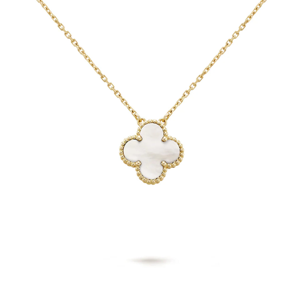 CLOVER White Gold Necklace