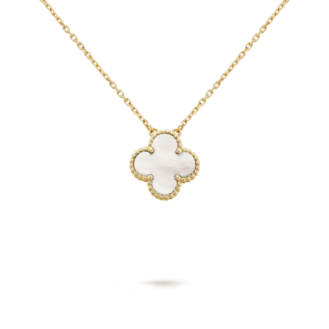 CLOVER White Gold Necklace