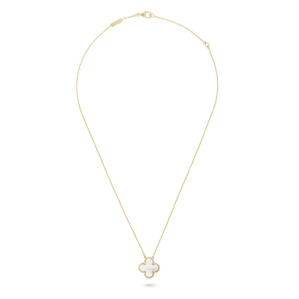 CLOVER White Gold Necklace