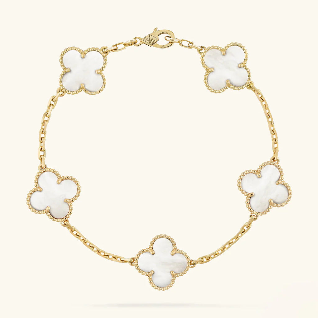 CLOVER White Bracelet