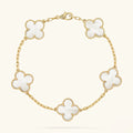 CLOVER White Bracelet