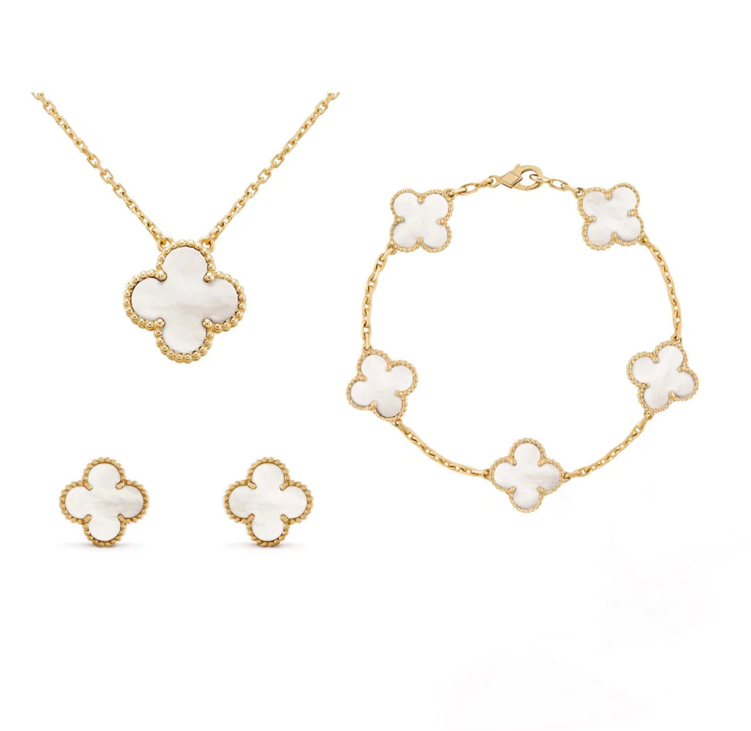 CLOVER | Premium Gold White Bundle