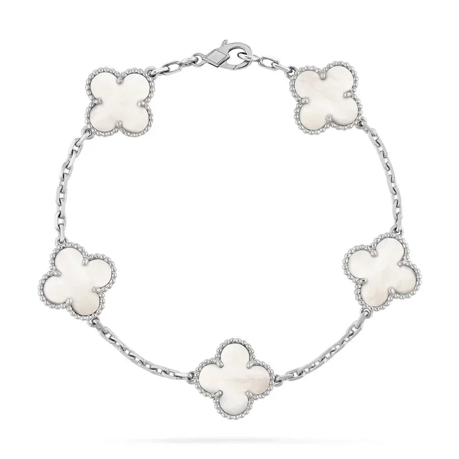 CLOVER White Bracelet